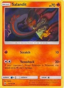 Salandit - 15/145 (Collection Promo) - 015/145 (LEAGUE & CHAMPIONSHIP CARDS) (Holofoil)