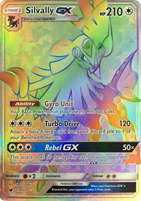 Silvally GX (Secret) - 119/111 (SM - CRIMSON INVASION) (Holofoil)