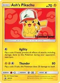Ash's Pikachu - SM109 - SM109 (SM PROMOS) (Normal)