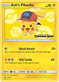 Ash's Pikachu - SM111 - SM111 (SM PROMOS) (Normal)