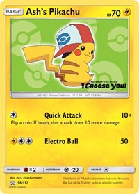 Ash's Pikachu - SM112 - SM112 (SM PROMOS) (Normal)
