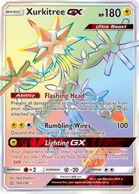 Xurkitree GX (Secret Rare) - 160/156 (SM - ULTRA PRISM) (Holofoil)