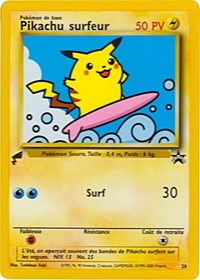 Pikachu (Surfing) - 28 (PIKACHU WORLD COLLECTION PROMOS) (Normal)