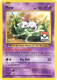 Mew - 53/108 (League Challenge) [1st Place] - 053/108 (LEAGUE & CHAMPIONSHIP CARDS) (Holofoil)