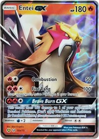 Entei GX - 10a/73 - 010a/073 (ALTERNATE ART PROMOS) (Holofoil)