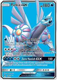Palkia GX (Full Art) - 119/131 (SM - FORBIDDEN LIGHT) (Holofoil)