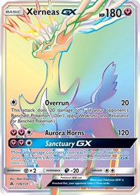 Xerneas GX (Secret) - 139/131 (SM - FORBIDDEN LIGHT) (Holofoil)
