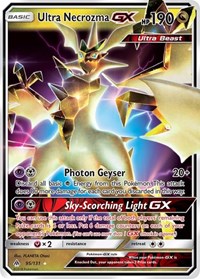 Ultra Necrozma GX - 95/131 (SM - FORBIDDEN LIGHT) (Holofoil)