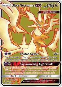 Ultra Necrozma GX (Full Art) - 127/131 (SM - FORBIDDEN LIGHT) (Holofoil)