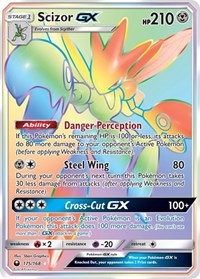 Scizor GX (Secret) - 175/168 (SM - CELESTIAL STORM) (Holofoil)
