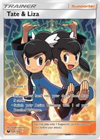 Tate & Liza (Full Art) - 166/168 (SM - CELESTIAL STORM) (Holofoil)
