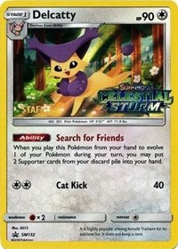 Delcatty - SM132 (Prerelease) [Staff] - SM132 (SM PROMOS) (Holofoil)