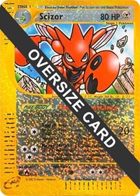 Scizor - 7/12 - 007/012 (JUMBO CARDS) (Reverse Holofoil)
