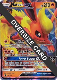 Flareon GX - SM171 (SM Black Star Promo) - SM171 (JUMBO CARDS) (Holofoil) Flareon GX - SM171 (SM Black Star Promo) - SM171 (JUMBO CARDS) (Holofoil)