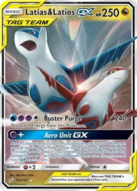Latias & Latios GX - 113/181 (SM - TEAM UP) (Holofoil)