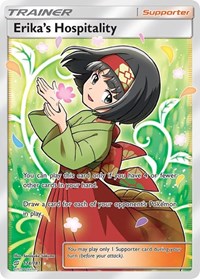Erika's Hospitality (Full Art) - 174/181 (SM - TEAM UP) (Holofoil)