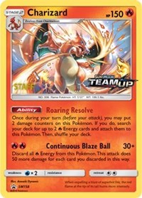 Charizard - SM158 [Staff] - SM158 (SM PROMOS) (Holofoil)