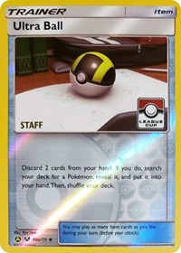 Ultra Ball - 68a/73 (League Cup) [Staff] - 068a/073 (LEAGUE & CHAMPIONSHIP CARDS) (Reverse Holofoil)