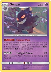 Gengar - 70/214 (SM - UNBROKEN BONDS) (Reverse Holofoil)