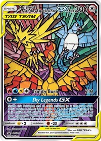 Moltres & Zapdos & Articuno GX - SM210 (SM PROMOS) (Holofoil)