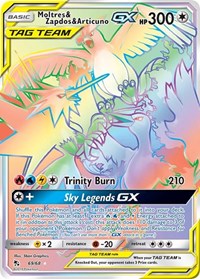 Moltres & Zapdos & Articuno GX (Secret) - 69/68 (HIDDEN FATES) (Holofoil) Moltres & Zapdos & Articuno GX (Secret) - 69/68 (HIDDEN FATES) (Holofoil)