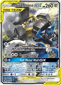 Lucario & Melmetal GX - SM192 - SM192 (SM PROMOS) (Holofoil)