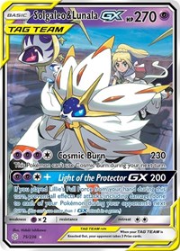 Solgaleo & Lunala GX - 75/236 (SM - COSMIC ECLIPSE) (Holofoil)