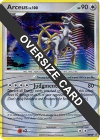 Arceus - DP50 (DP Black Star Promos) - DP50 (JUMBO CARDS) (Holofoil)