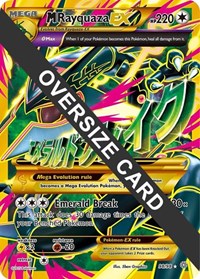 M Rayquaza EX - 98/98 - 098/098 (JUMBO CARDS) (Holofoil)