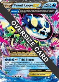 Primal Kyogre EX - 55/160 - 055/160 (JUMBO CARDS) (Holofoil)