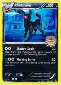 Umbreon - 60/108 (Regional Championships) - 060/108 (LEAGUE & CHAMPIONSHIP CARDS) (Holofoil)