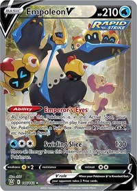 Empoleon V (Alternate Full Art) - 146/163 (SWSH05) (Holofoil)