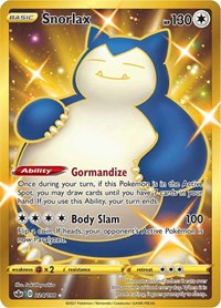 Snorlax (Secret) - 224/198 (SWSH06) (Holofoil)