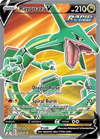 Rayquaza V (Full Art) - 193/203 (SWSH07) (Holofoil)