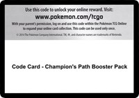 Code Card - Champion's Path Booster Pack -  (CHAMPION'S PATH) (Normal)