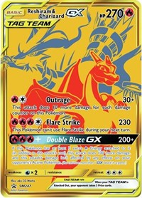 Reshiram & Charizard GX - SM247 - SM247 (SM PROMOS) (Holofoil)