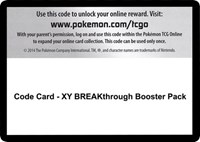Code Card - XY BREAKthrough Booster Pack -  (XY - BREAKTHROUGH) (Normal)