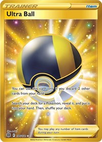 Ultra Ball (Secret) - 186/172 (SWSH09) (Holofoil)