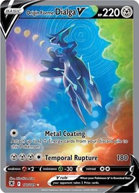 Origin Forme Dialga V (Alternate Full Art) - 177/189 (SWSH10) (Holofoil)