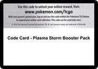 Code Card - Plasma Storm Booster Pack -  (PLASMA STORM) (Normal)