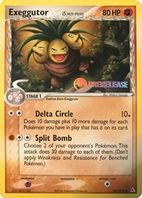 Exeggutor (Delta Species) - 41/110 (Prerelease) - 41/110 (NINTENDO PROMOS) (Normal)