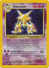 Alakazam - 001/102 (BASE SET) (Holofoil)