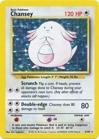 Chansey - 003/102 (BASE SET) (Holofoil)
