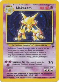 Alakazam - 001/130 (BASE SET 2) (Holofoil)