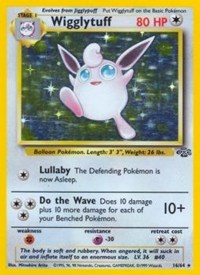 Wigglytuff (16) - 16/64 (JUNGLE) (1st Edition Holofoil)