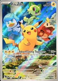 Pikachu - 027 (Pokemon Center Exclusive) - 027 (SVP) (Holofoil (PC Exclusive))