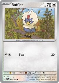Rufflet - 152/191 (SV08) (Normal)
