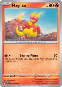 Magmar - 020/159 (SV09) (Normal)