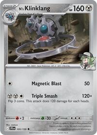N's Klinklang - 105/159 (SV09) (Normal)