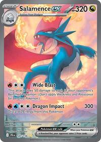 Salamence ex - 187/159 - 187/159 (SV09) (Holofoil)